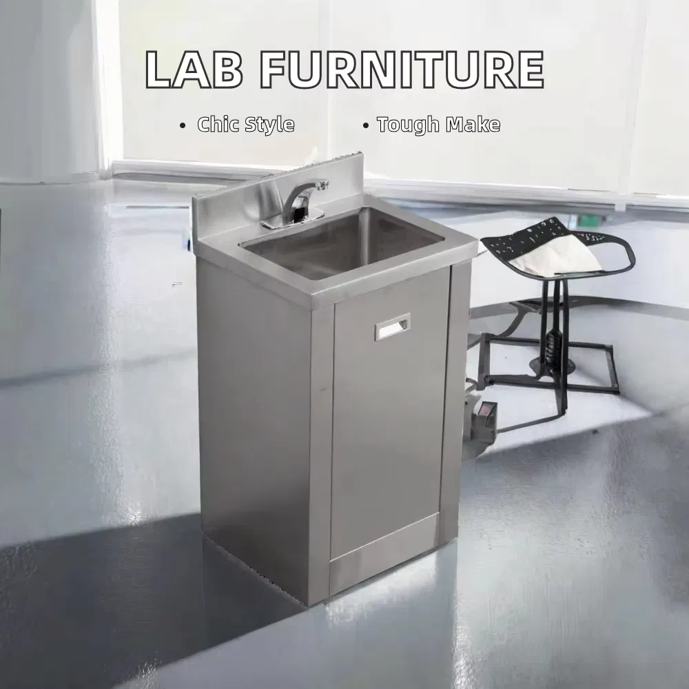 Quality Stainless Steel Hospital Wash Basin Medical Hospital Lab Furniture Surgical Scrub Sink