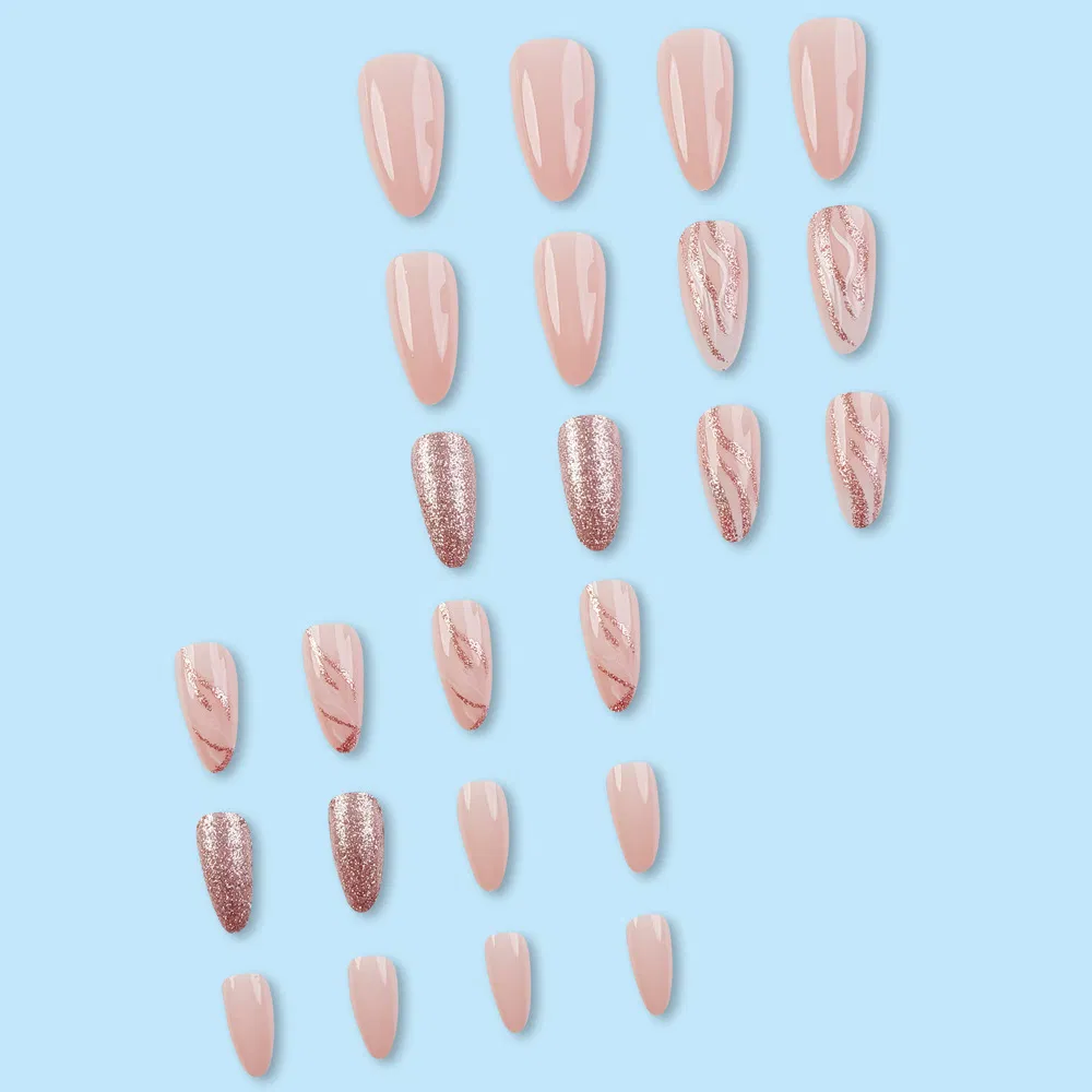 Wear Nails Soft Glitter Nail Patch Removable Nail Art