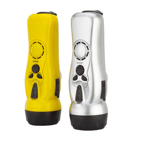 Портативное FM радио Hank Crank с фонариком