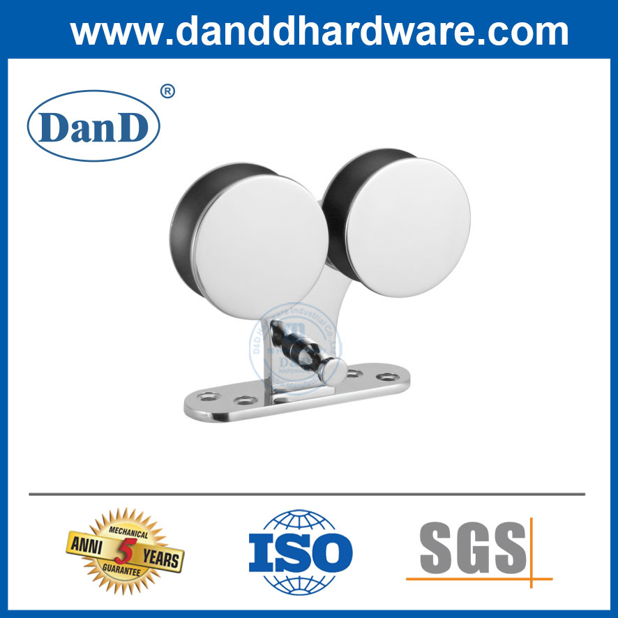 Glass Door Fitting Hanging Roller Sliding Door Hardware Tube Rod