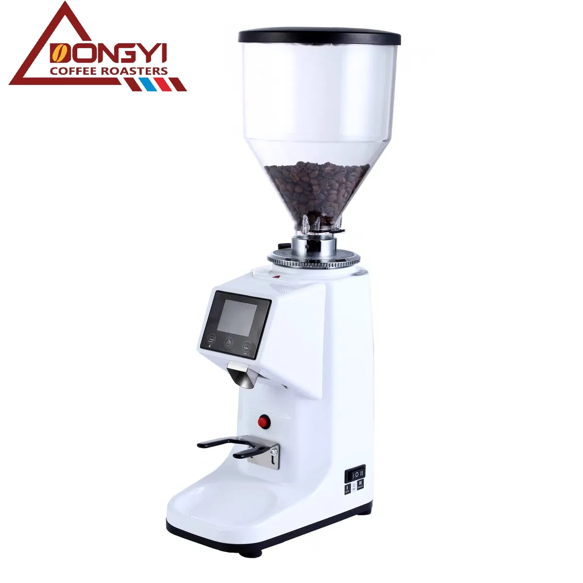 500g-1000g-Professional Coffee Bean Grind Machine 220V Stainless Steel Funnel Valve
