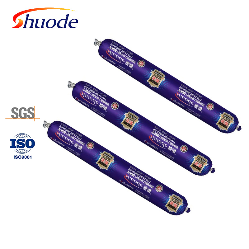 Neutral Silicone Sealants for Glass and Wood Sausage Adhesive Sealant Solutions