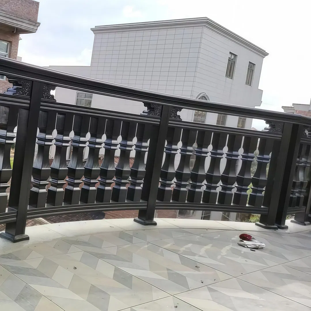 Hot-DIP Galvanized Steel Balcony Fence with Interlocking Pickets and Pre-Drilled Mounting Hardware Included