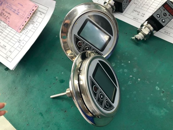 China Manufacturer Water LCD Display Stainless Steel Digital Themometer Temperature Gauge