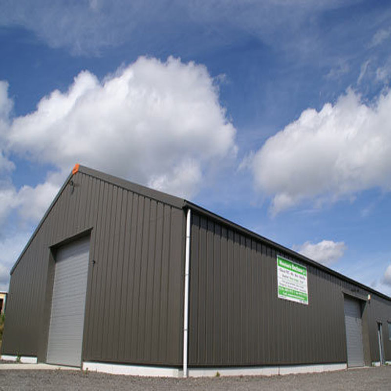 Steel Structure Prefabricated Car Garage Prefab Warehouse