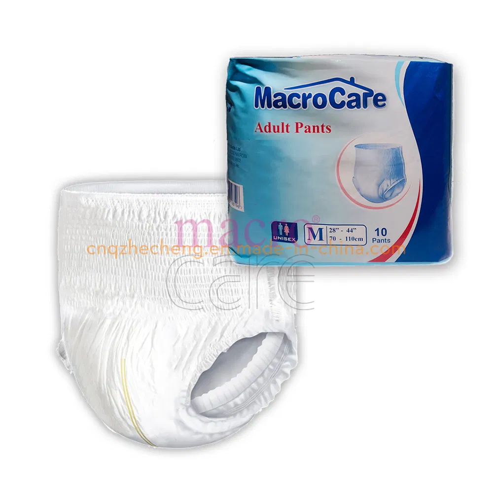 Macrocare Adult Pull up Pants/ OEM/ Adult Diapers Pants for Adult Incontinence Care