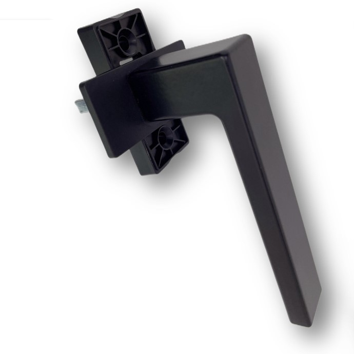 Wholesale Aluminum Accessories Black Window Handles Casement Window Handle Aluminum Alloy Square Handle