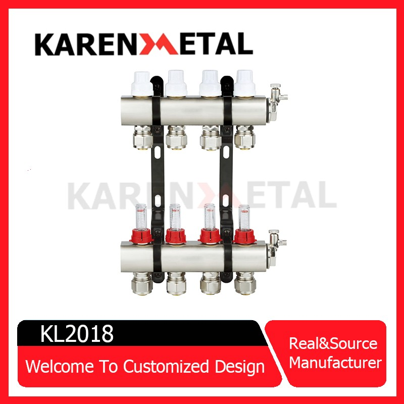 High-Quality Brass Water Manifold for Efficient Floor Heating Systems