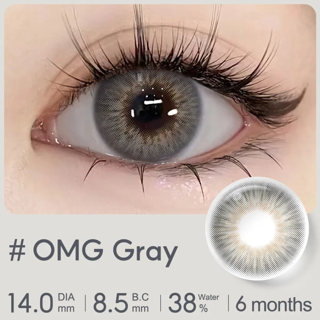 Magister Omg Contact Lenses Brown, Gray, Black, Grade 14mm