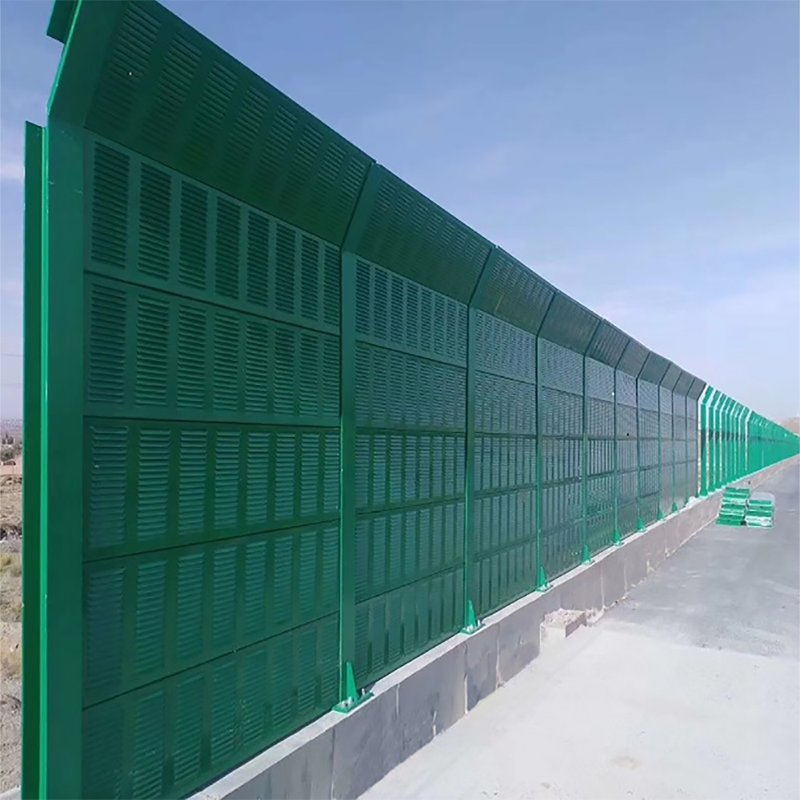 Galvanized Perforated Sound Insulation Screen for Subway Metal Sound Barrier