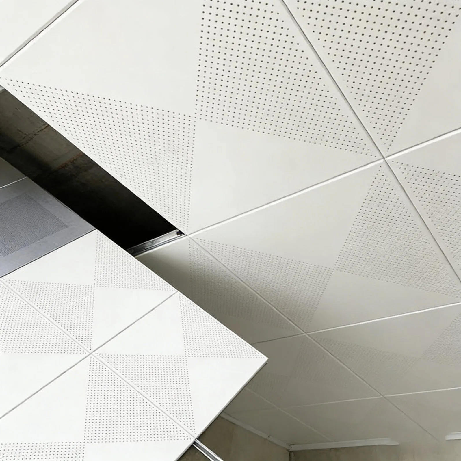 Mineral Fiber Wool Board for Ceiling 600*600*15mm Cheap Price