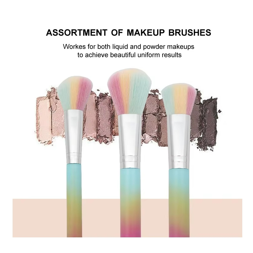 10PCS Cosmetic Tools Full Set Professional Makeup Brush Set for Women