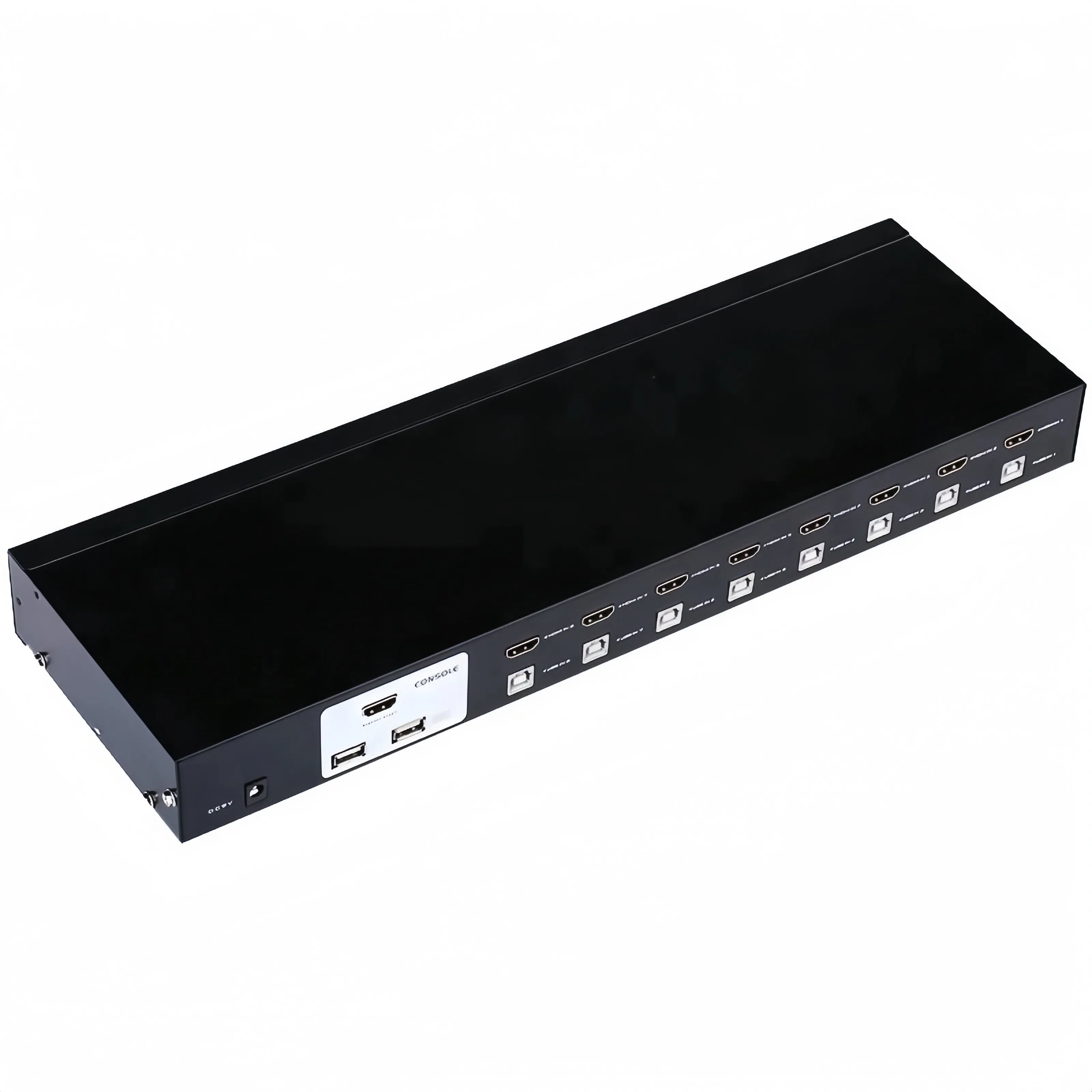 8-портовый KVM-коммутатор HDMI 4K 30Гц, 1U стойка