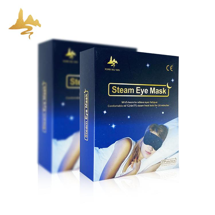 Medical Supplier Relieve Fatigue Instant Heat Feeling Transdermal Eye Steam Mask