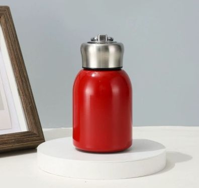 Термос стальной портативный с логотипом, 550 мл