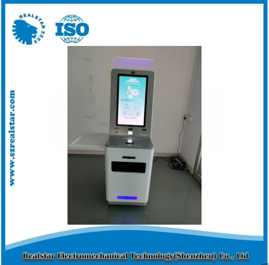 Android Interactive Self-Service Hotel Check in Check out Kiosk Wall Mounted Payment Kiosk