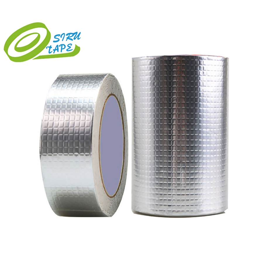 High Quality Aluminum Foil Butyl Rubber Tape Waterproof Self-Adhesive for Roof and Pipe Leak Repair