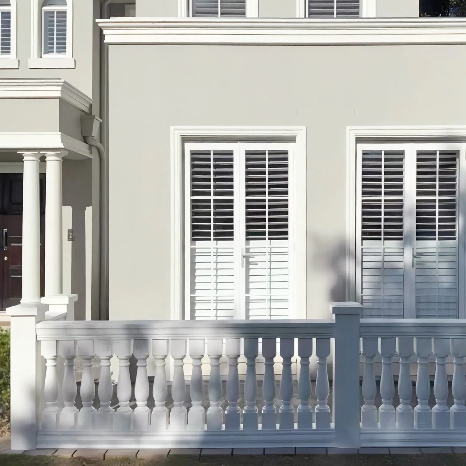 Auuan Most Popular PU Foam Balustrade Railing for Villa Project