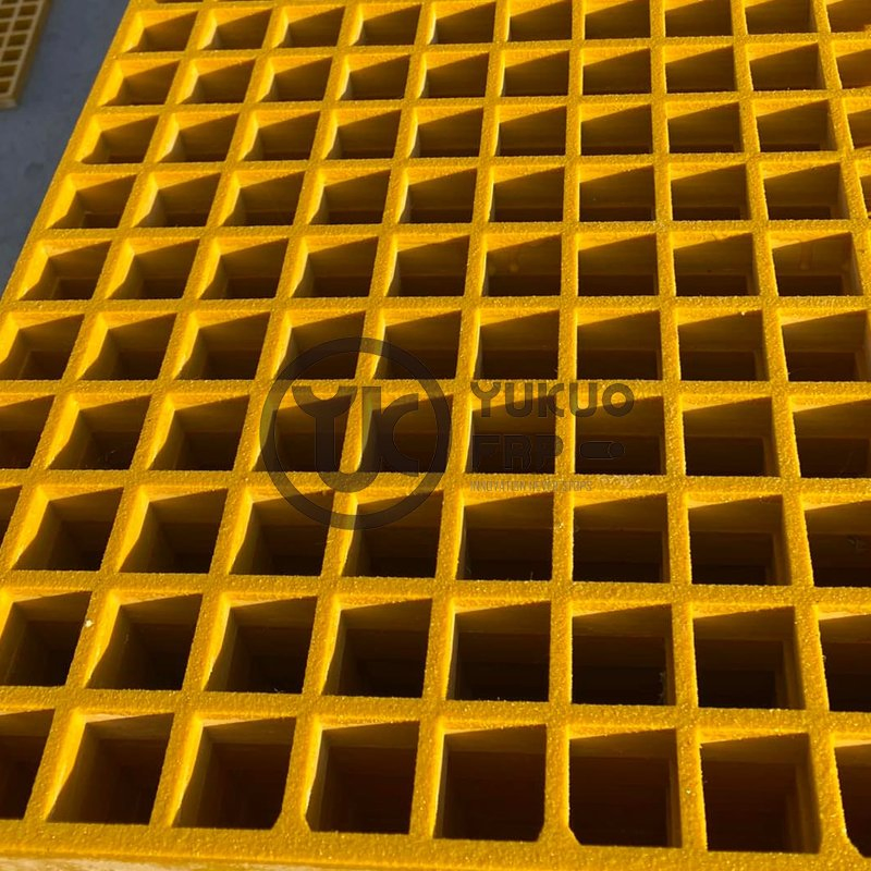 Factory Customization Corrosion Resistant GRP/FRP/Fiberglass Grating / Composite Grille