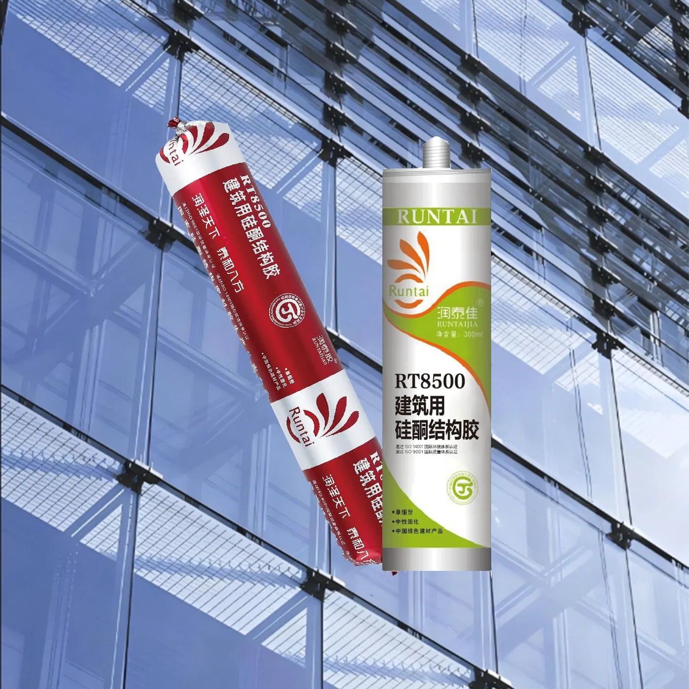 Runtai Good Bonding Adhesive Structural Silicone Sealant for Curtain Wall