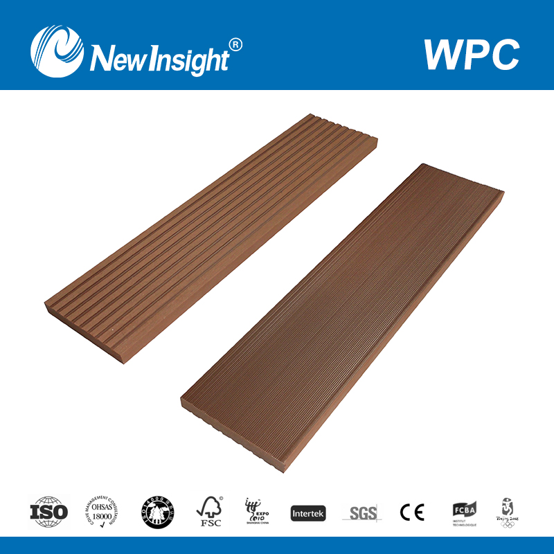 40*40mm WPC Wood Plastic Composite Trim Skirting