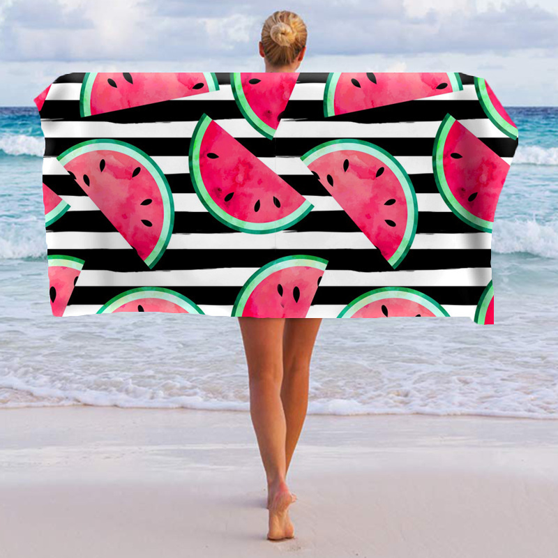 Customized Brand Recycled Plastic Beach Towel with Quick Dry