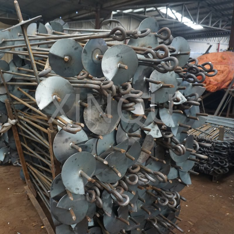 Винтовой анкер с горячим цинкованием для монтажа