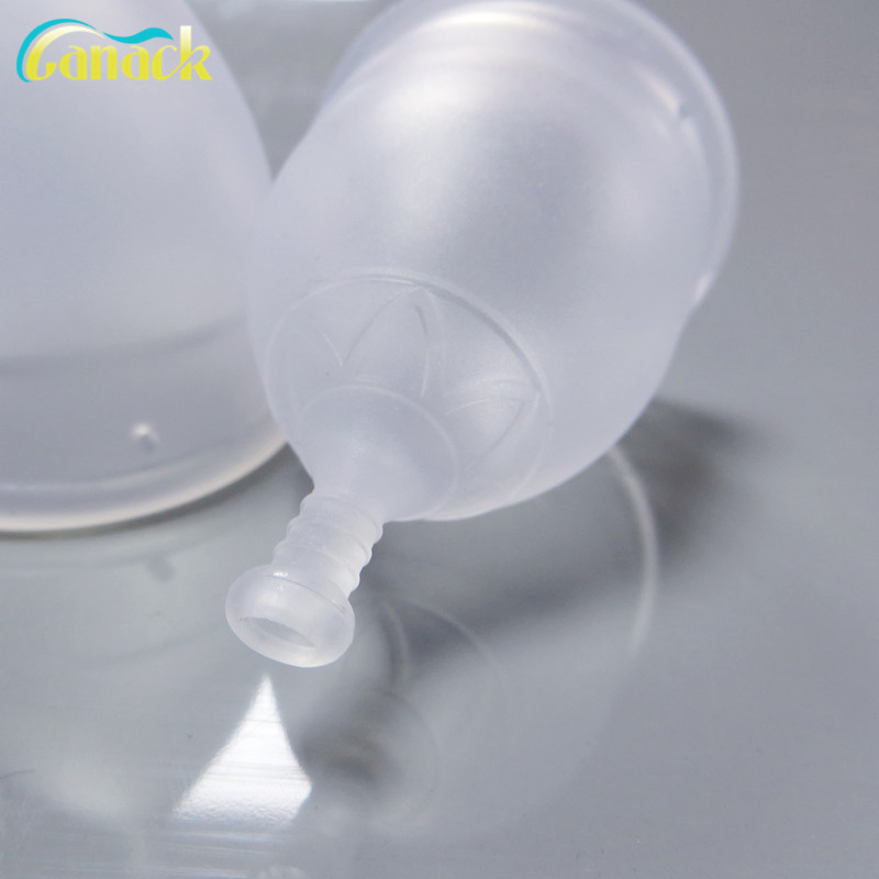 Reusable Custom Size Medical 100% Silicone Girls Menstrual Cup Collapsible