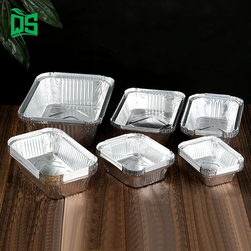 Disposable Aluminium Foil Baking Pan Cooking Aluminium Foil Baking Tray with Lid