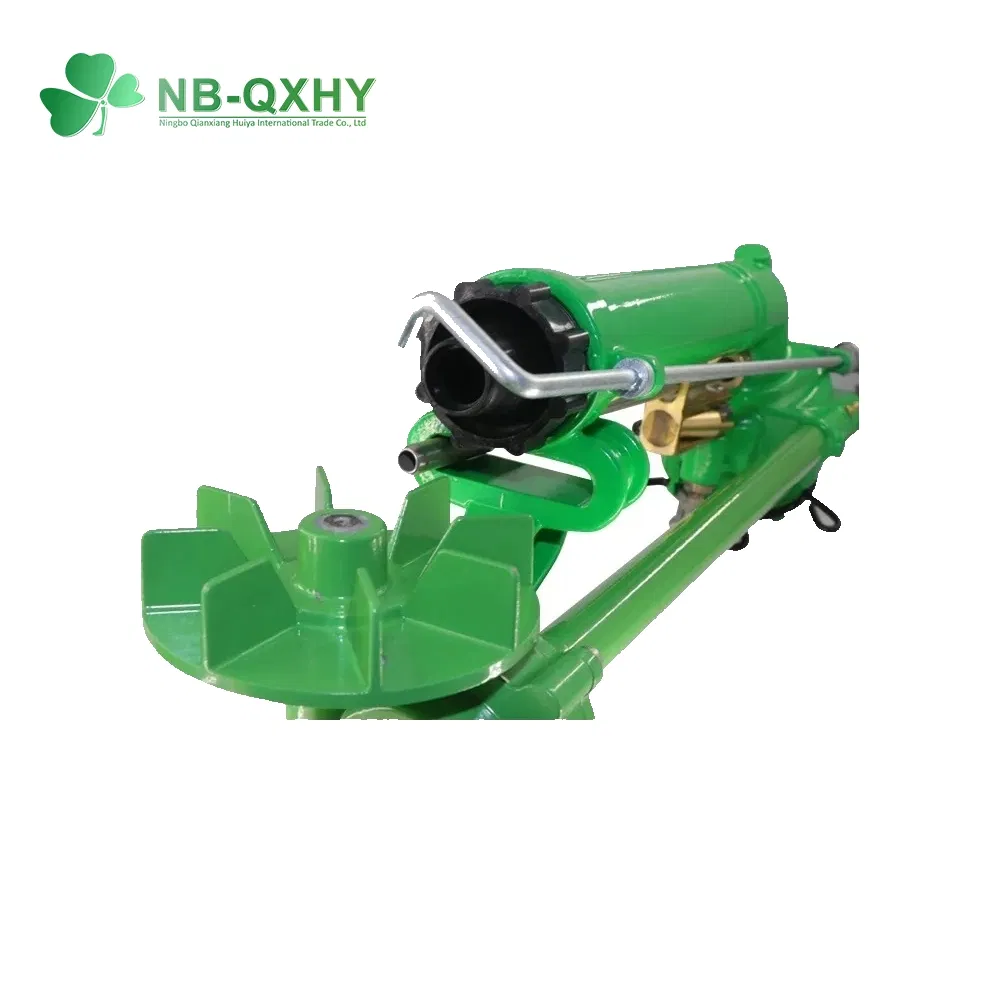 High Pressure Garden Agriculture Farmland Irrigation Long Distance Automatic 360 Degree Rotary Stainless Steel Metal Plastic Big Water Spray Rain Gun Sprinkler