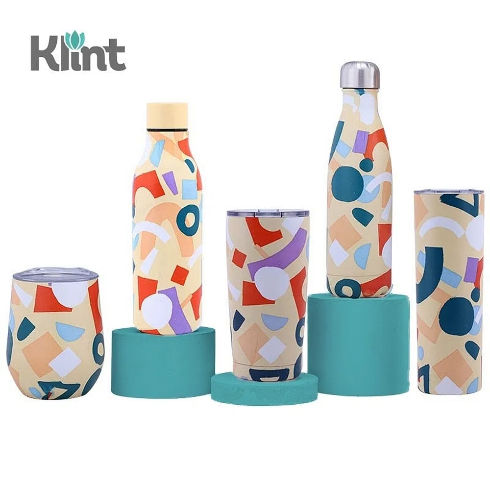Вакуумная термокружка KS3202 из нержавеющей стали, 12 oz