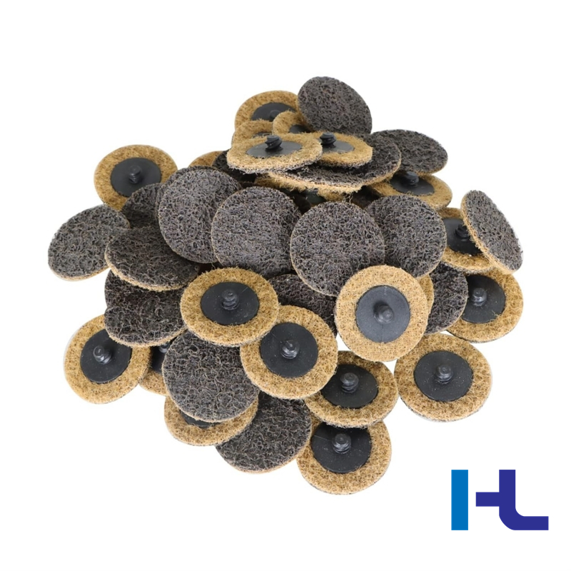 Nylon Non Woven Quick Change Surface Conditioning Abrasive Grinding Sanding Disc for Metal Flap Abrasive Grinding Disc