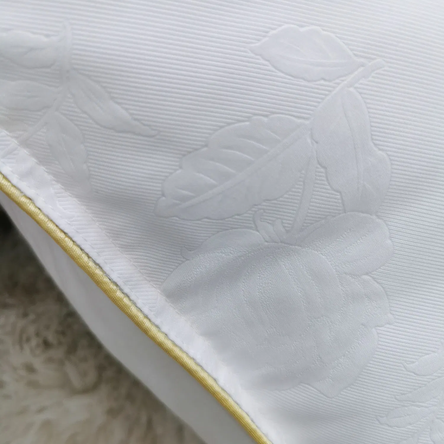 100% Cotton Embossed Fabric Cushion Pillow