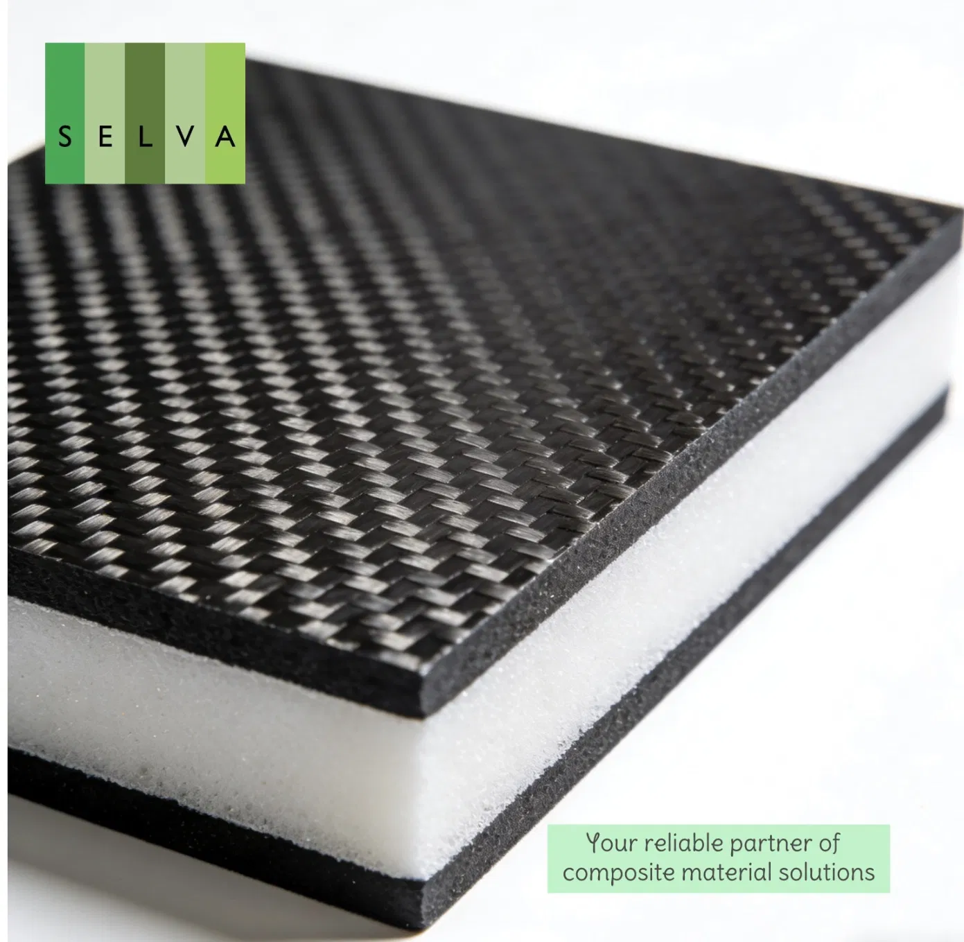 High-Performance Carbon Fiber Sandwich Panel with Pet Foam Core
