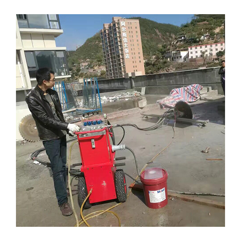 Алмазный канатный станок для резки камня