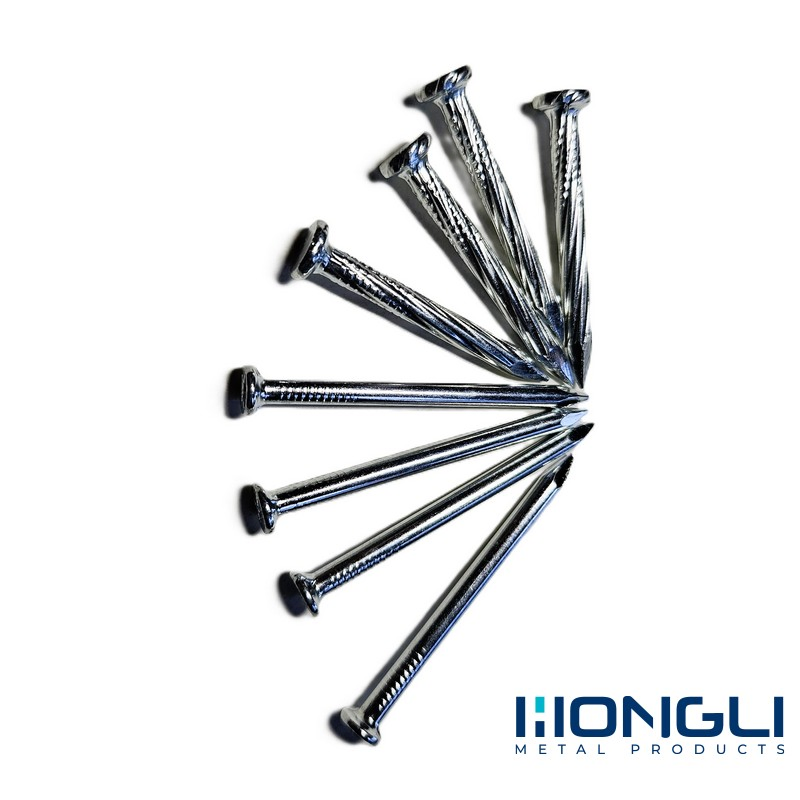 48-50 HRC Galvanized Steel Harden Concrete Nail