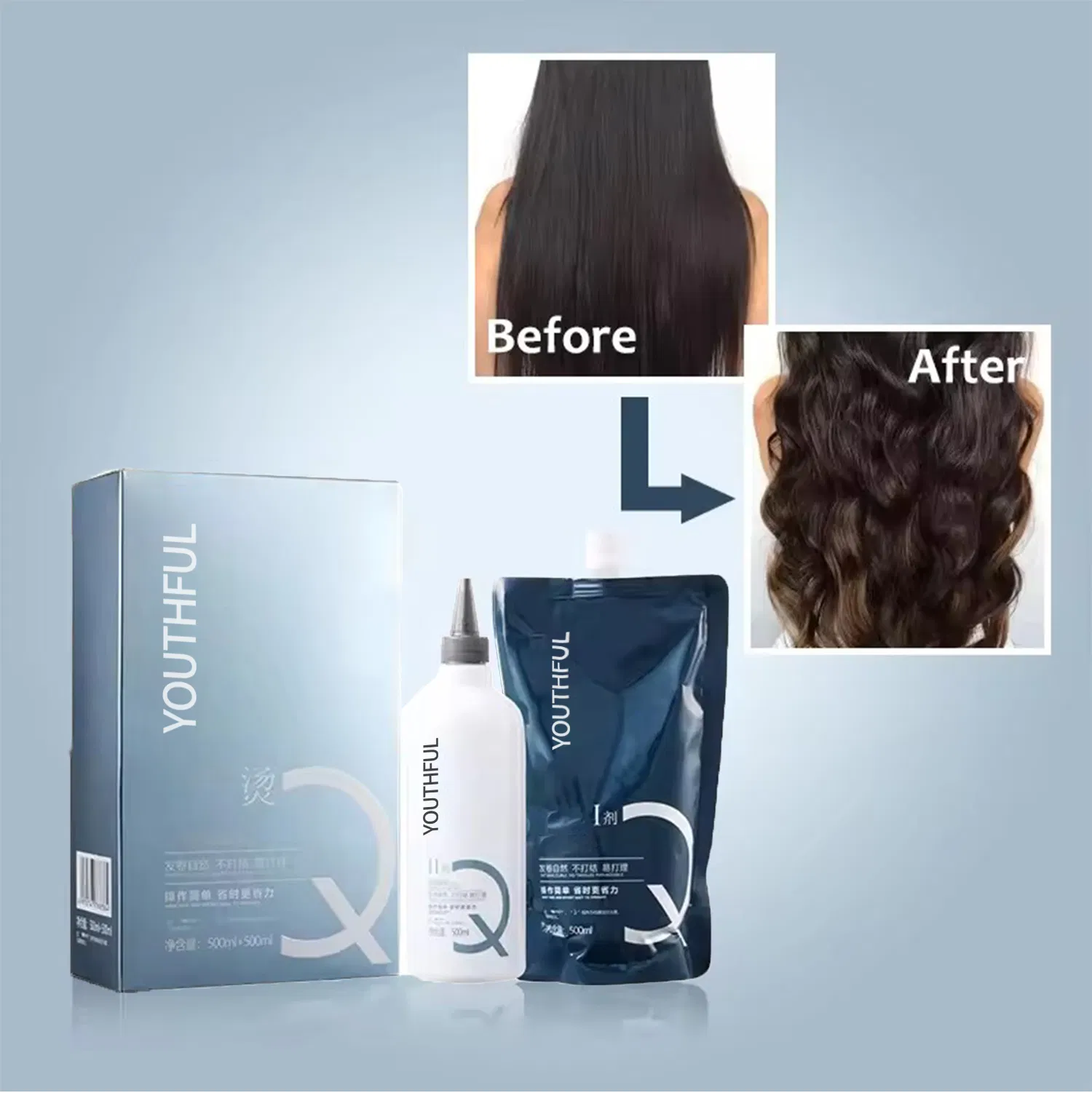 Hot Selling Long Lasting Hair Curling Cream