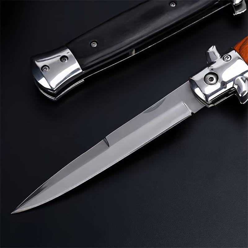 Ds-3302 Hot Sale High Hardness Stainless Steel Folding Knife, Creative Portable Pocket Knife for Outdoor Camping Hunting