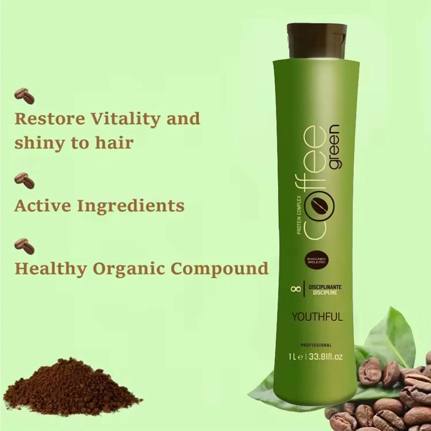 Natural Keratin Protein Hair Straightening Cream