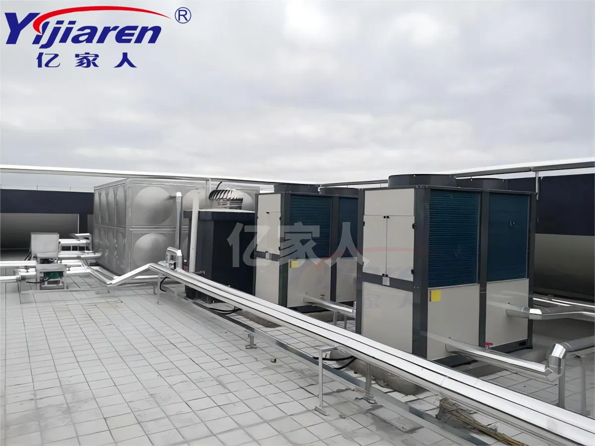 Advanced Heating System Kit with Energy-Saving Air Source Air to Water Heat Pump and Solar Features