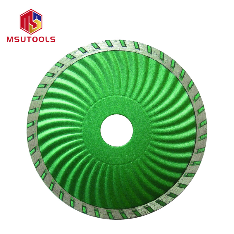 Industrial Grade Turbo Diamond Saw Blade OEM Customizable Fast Cutting for Granite Marble Quartz Stone Hot Press Sintered