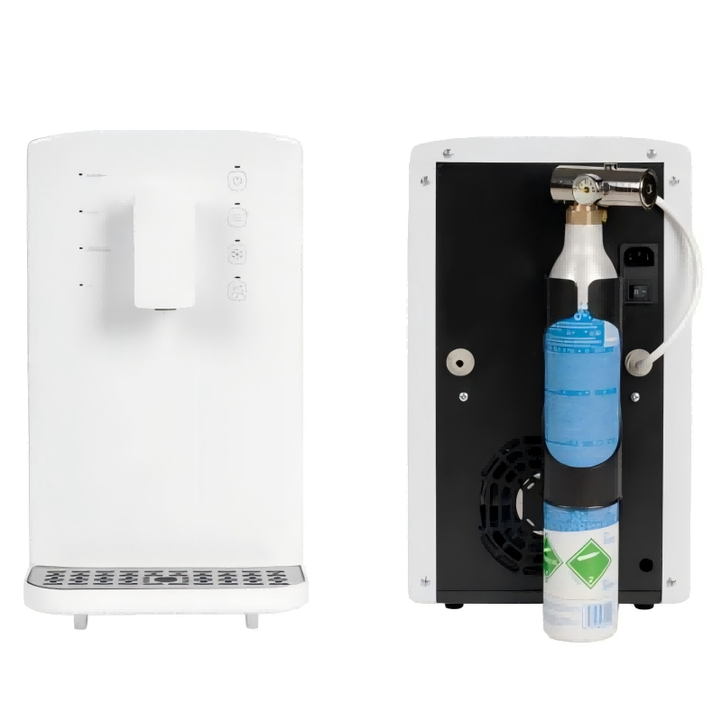 Countertop Sparkling Water Dispenser Compressor Cooling Water Cooler and Instant Heating