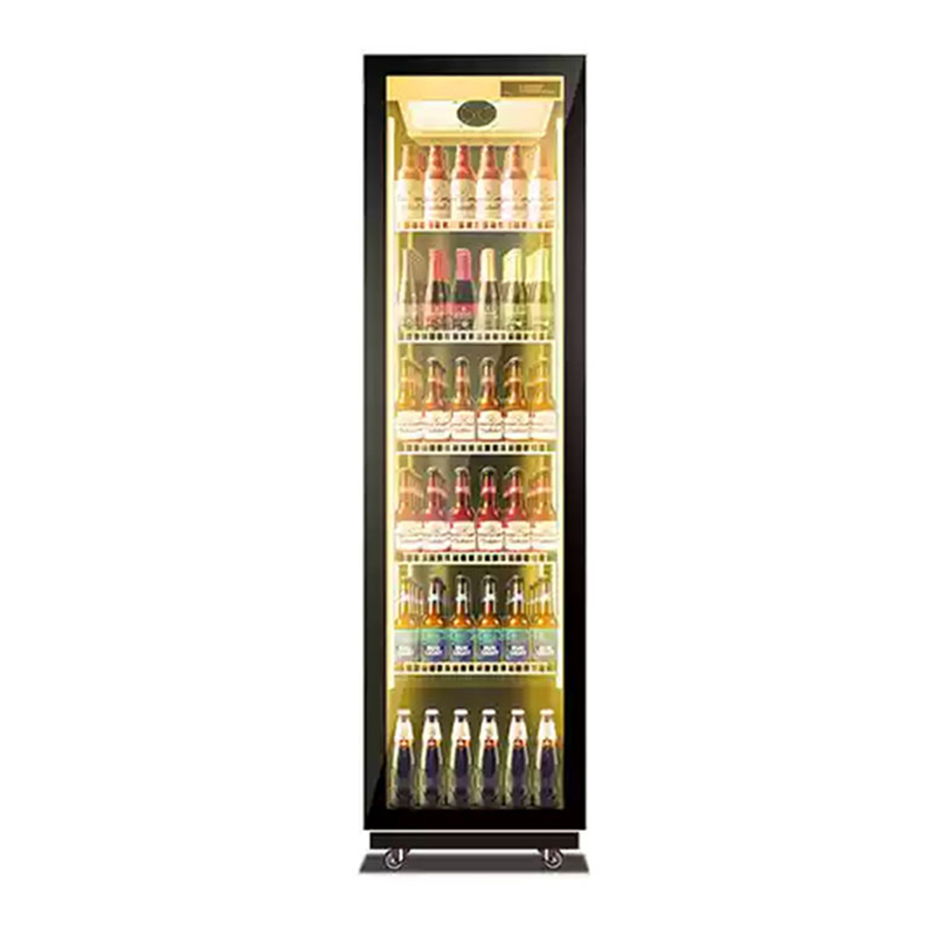 Commercial Countertop Wine & Beverage Chiller Good Price Glass Door Refrigerator for Display