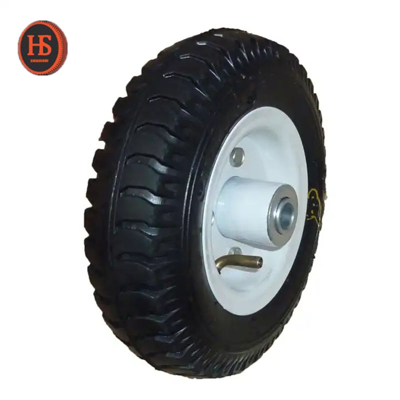 2.50-4 Pneumatic Rubber Wheel with Roller Bearing Air Wheel for Hand Trolley