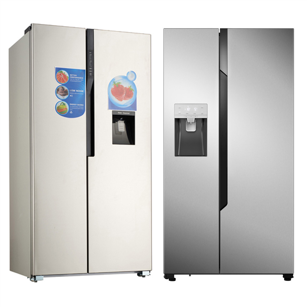 570L Moden Design LED Display Double Door Refrigerator Fridge