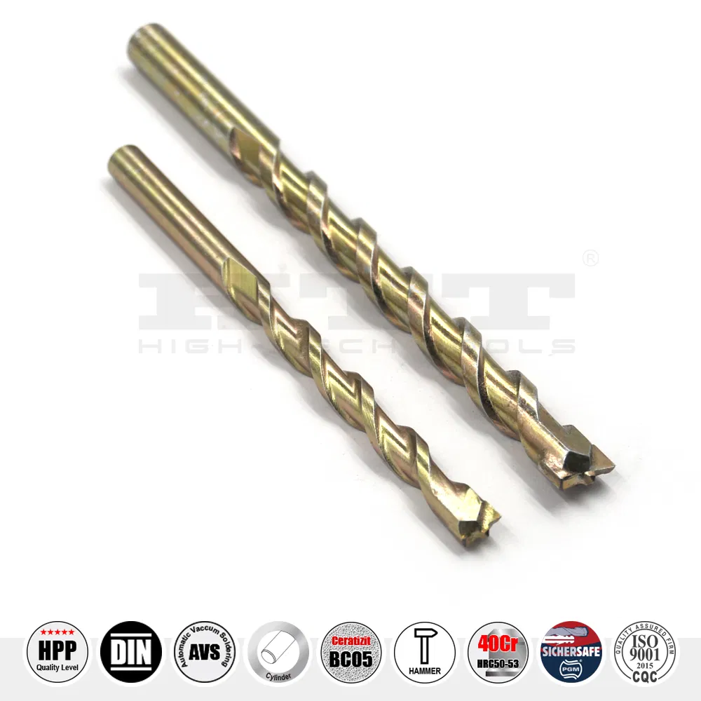 Pmg German Quality Tct Multi-Purpose Universal Drill W Carbide Tip for Metal Wood Concrete Brick Tile Plywood Stone Drilling