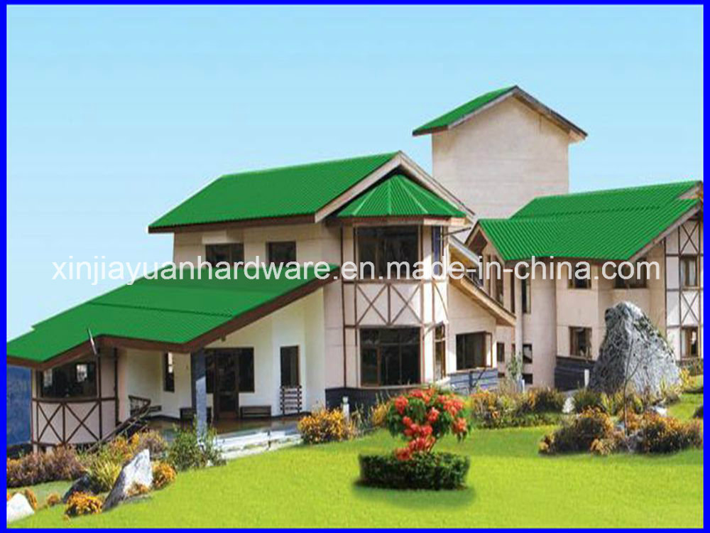 Color Coated Corrugated Roofing Sheet Prepainted Corrugated Steel Sheet for House Roof