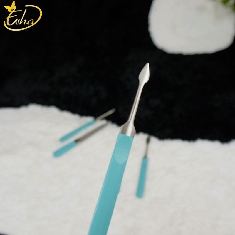 5PCS Nail Art Supplies Cuticle Pusher Kit Skin Callus Remover Manicure and Pedicure Care Products Tool Set