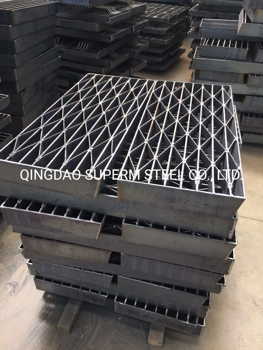 Hot DIP Galvanized Steel Grating for Trench Cover, Sump, Drainage Cover, Platform, Manhole Cover, Stair Tread, Floor Drain
