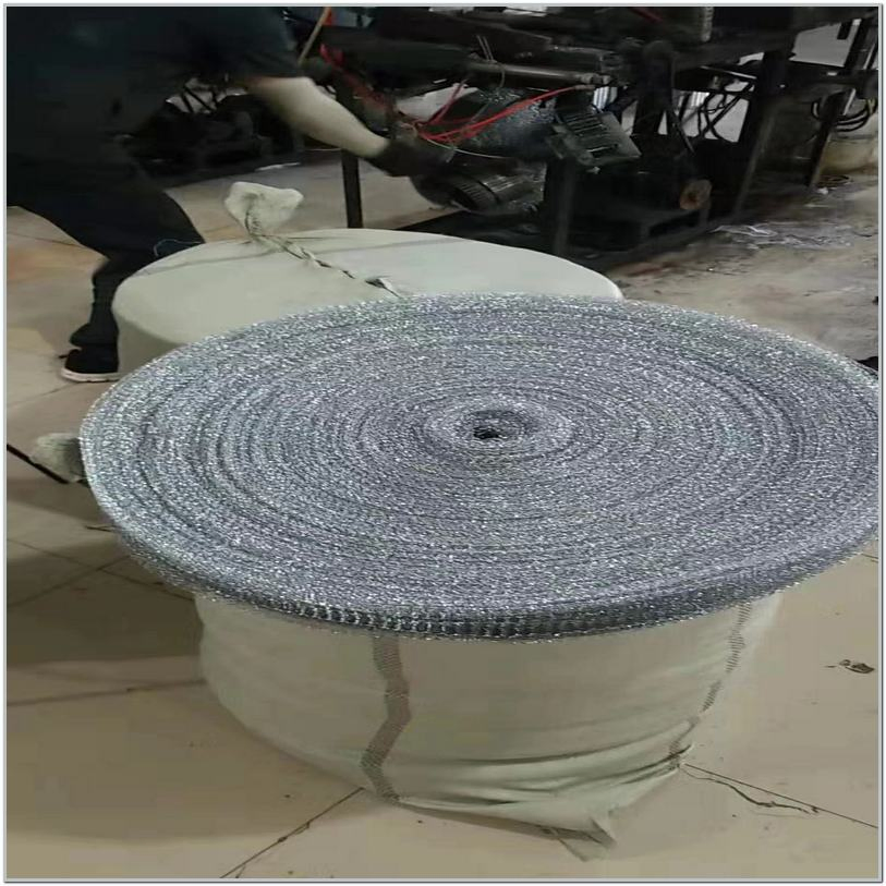 Pots Pans Cleaning Iron Mesh Scourer with Galvanized Gi Wire for Home Furniture